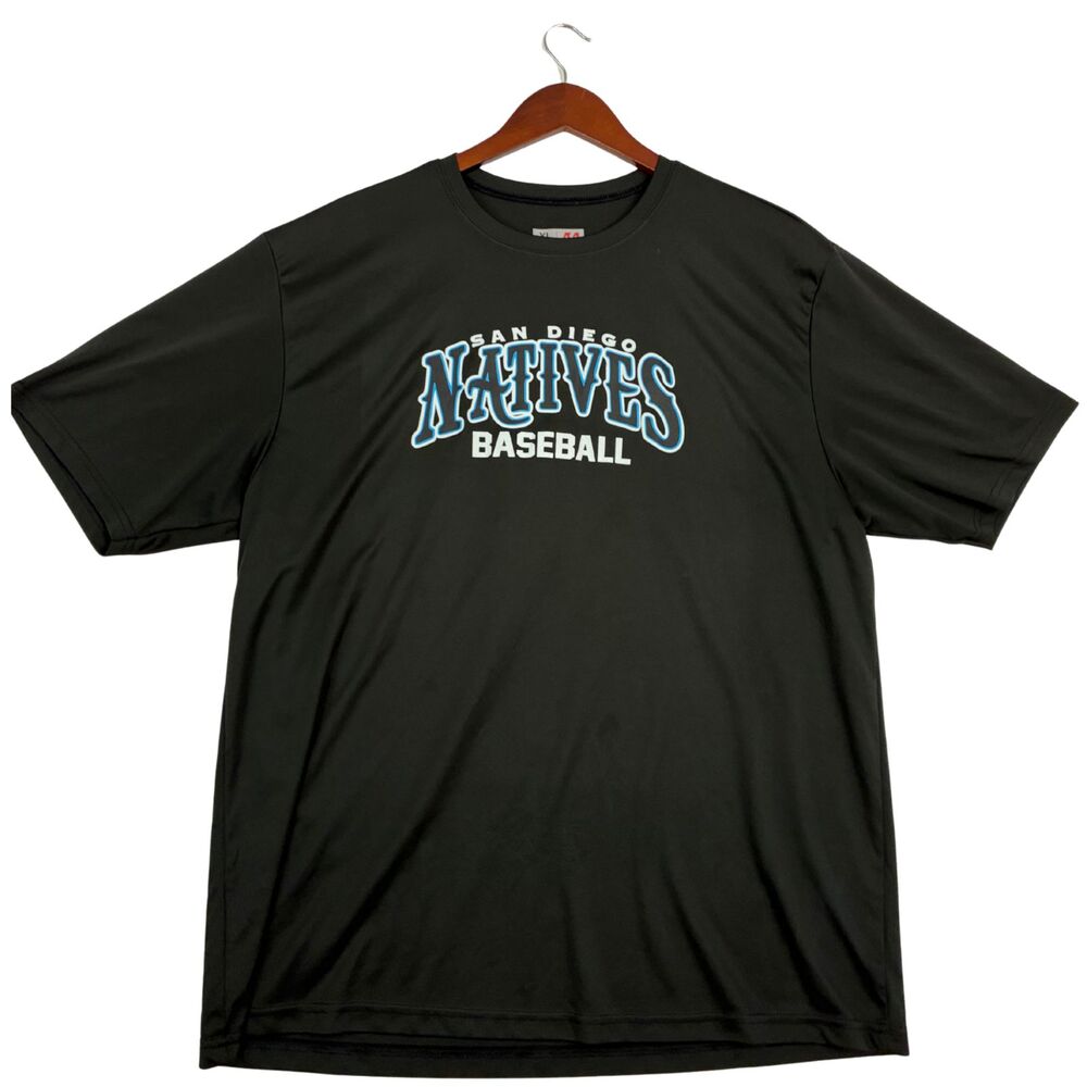 San Diego Matives Baseball A4 Men's XL Black Performance T-Shirt #88 Athletic